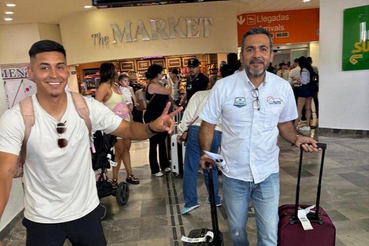 マサトラン空港からホテルまでのプライベート往復送迎