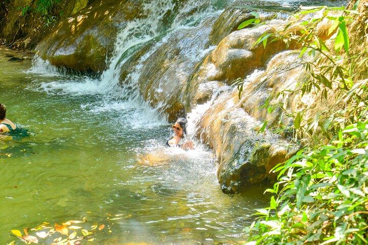 Krabi ATV Dschungeltour mit Smaragdpool und heißem Quellwasserfall