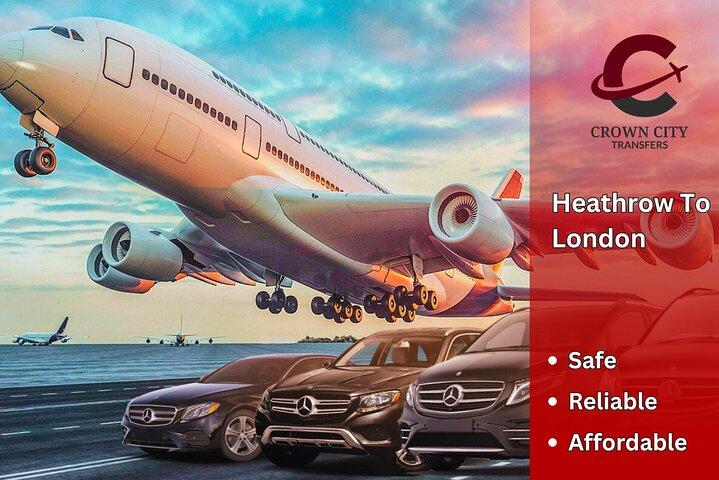 Taxi: Heathrow Airport To or From London