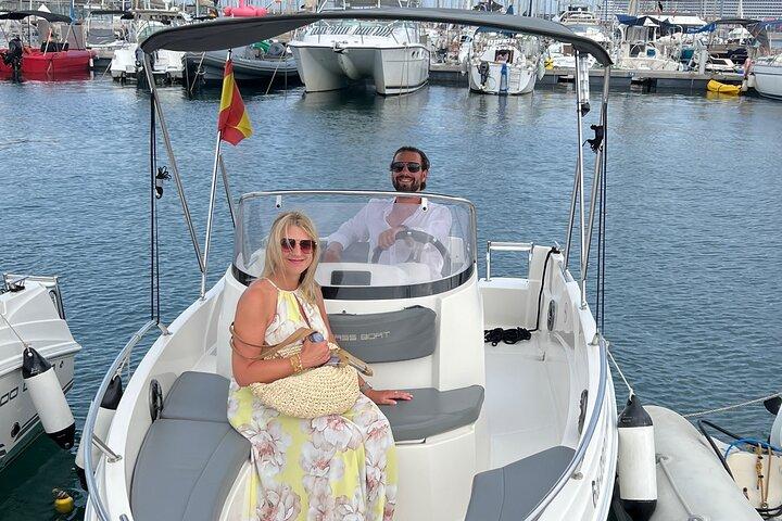 Bådudlejning uden licens i La Marina de Valencia