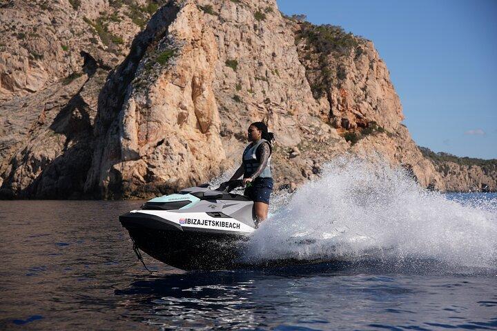 サンアントニオからジェットスキーでエスベドラ島への小旅行