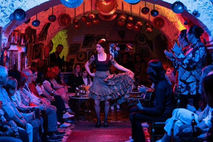 Flamencoshow i Cueva Los Amayas i Sacromonte