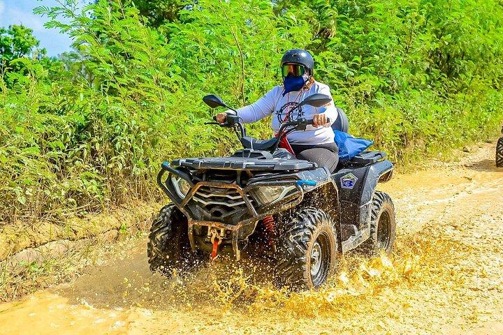 Halvdag: 4x4 ATV, Water Cave, Macao Beach og dominikansk kultur