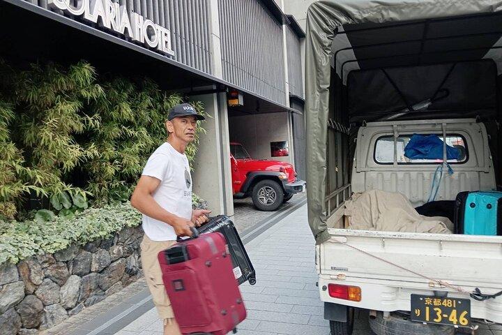 Transporte privado de bagagem em Kyoto