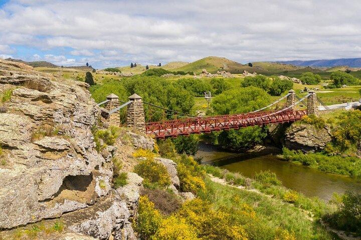 Queenstown naar Dunedin met Taieri Gorge Trein Enkele Reis