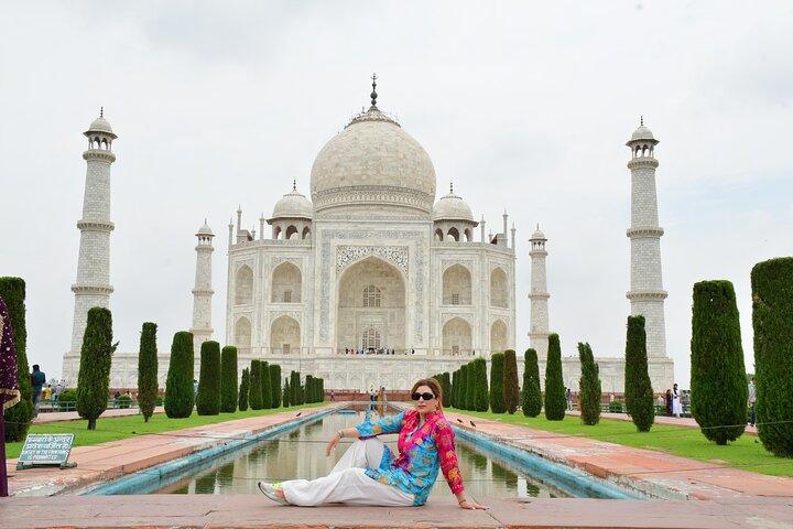 Desde Delhi: Taj Mahal Sunrise y Agra Fort Tour
