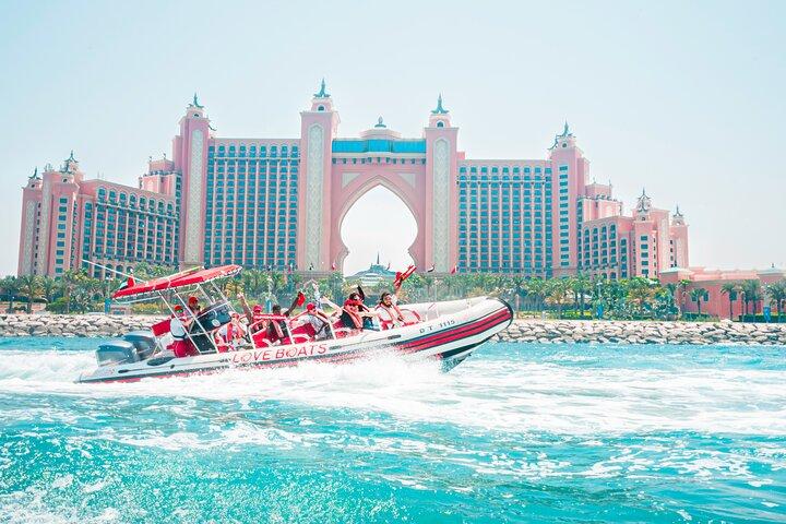 Dubai Helikopter Tour en Speedboottocht