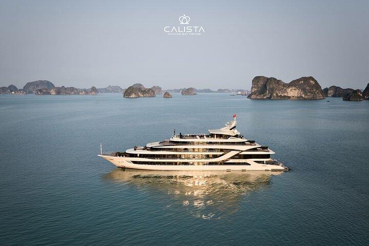 Hanoi nach Halong Bay : Calista 6 - Star Luxury 2 Tage 1 Nacht Kreuzfahrt