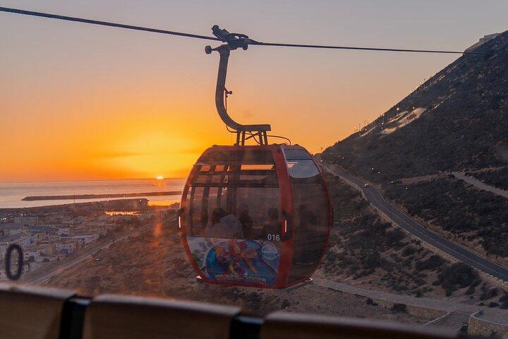 Agadir danialand cable car tickets & shuttle regular intervals