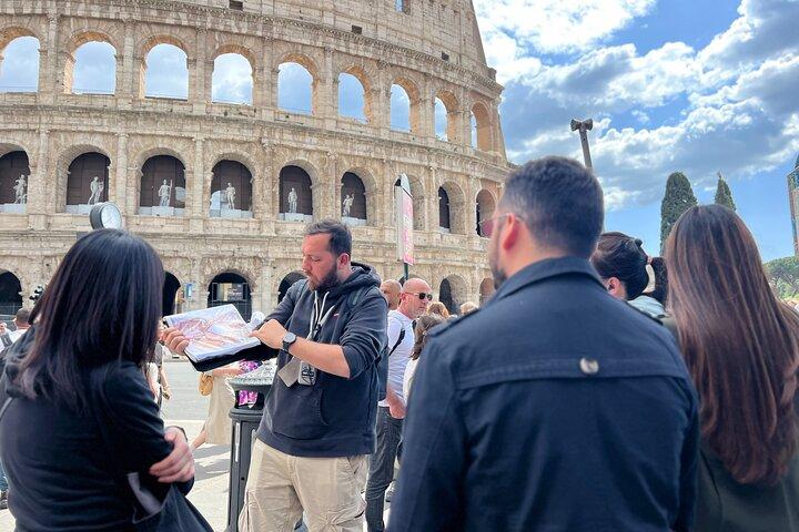 Privat rundtur i Colosseum, Forum Romanum och Palatinen