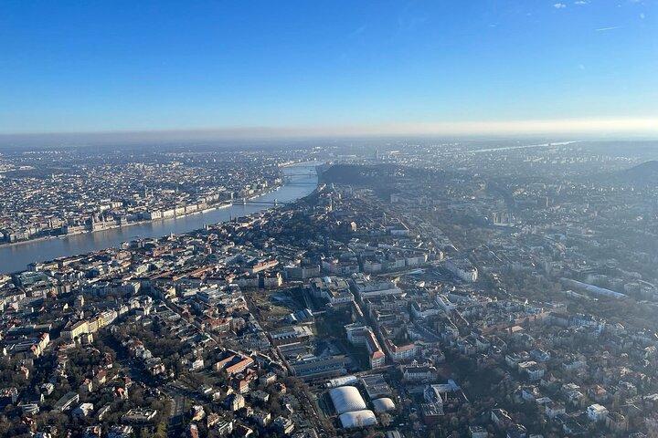 Helikopter Sightseeing Flight Budapest Rute