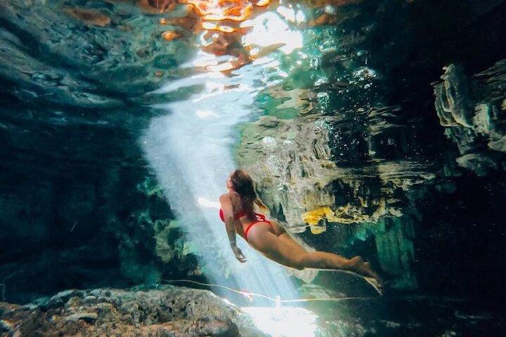 Tour De Cueva, Tirolesas y Cenote En La Riviera Maya