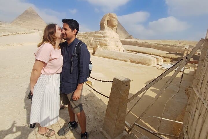 Giza Pyramids, Sphinx & Grand Egyptian Museum in a Private Tour