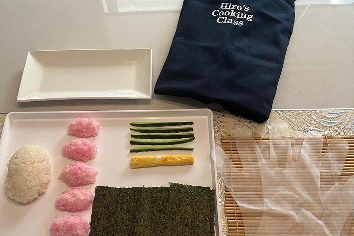 東京スカイツリー近くで飾り巻き寿司作り