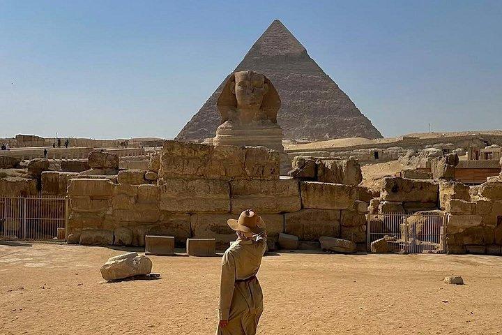 Visita guiada privada a las pirámides y esfinge de Guiza