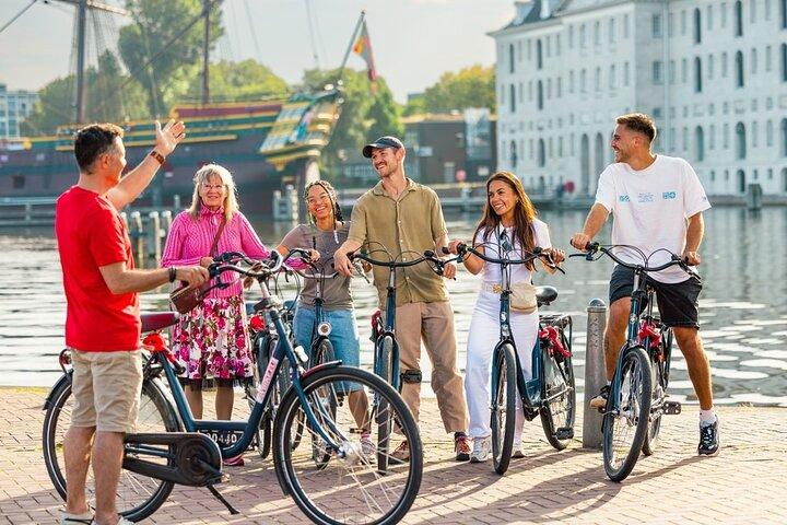Amsterdam City Bike Tour Points forts avec Guide local