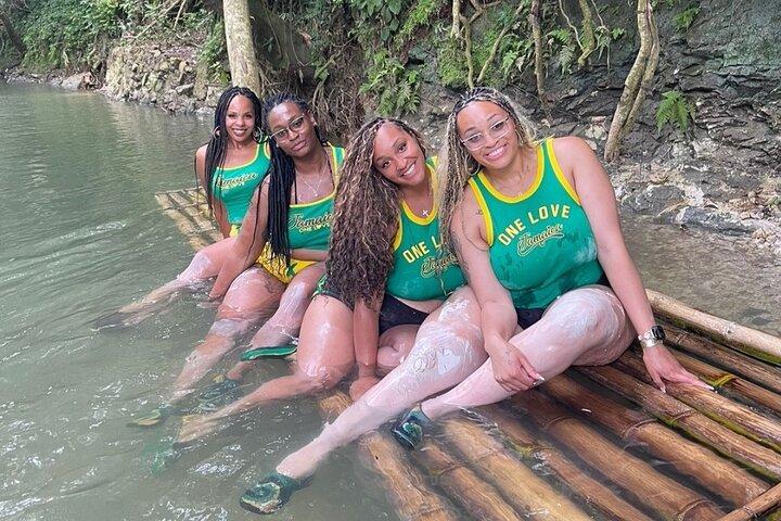Jamaica Bamboo Rafting-ervaring met kalksteenmassage