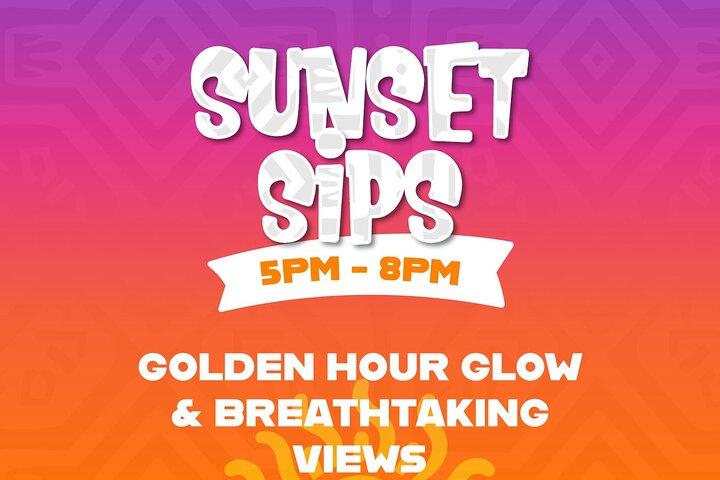 Poko Loko Floating Bar : Sunset Sips