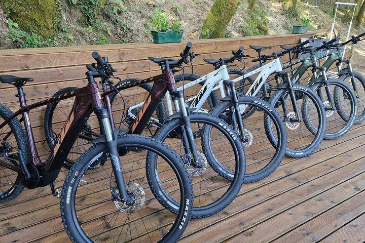 E-バイクガイドツアーVale do LimaとParque Nacional Peneda-Gerês
