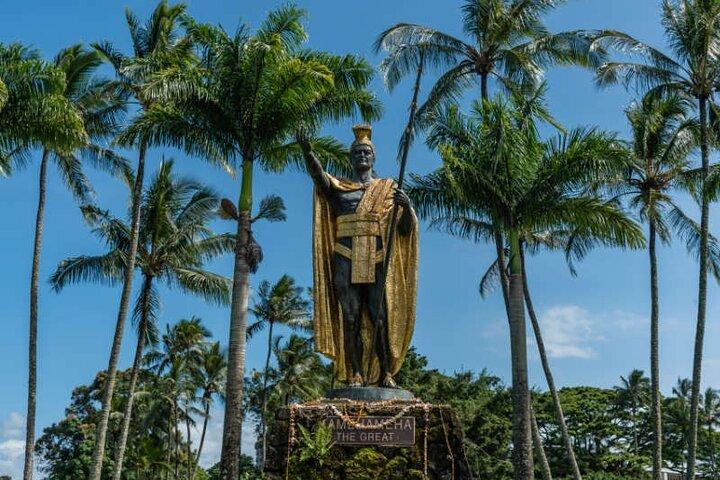 Big Island Scenic Tour: Vulcano Hilo Town Waterfall Beach & Lunch
