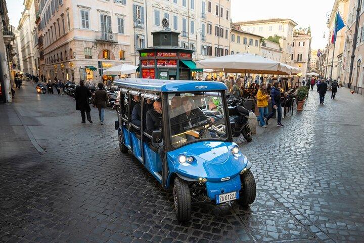 Rome Golf Cart Tour with Gelato