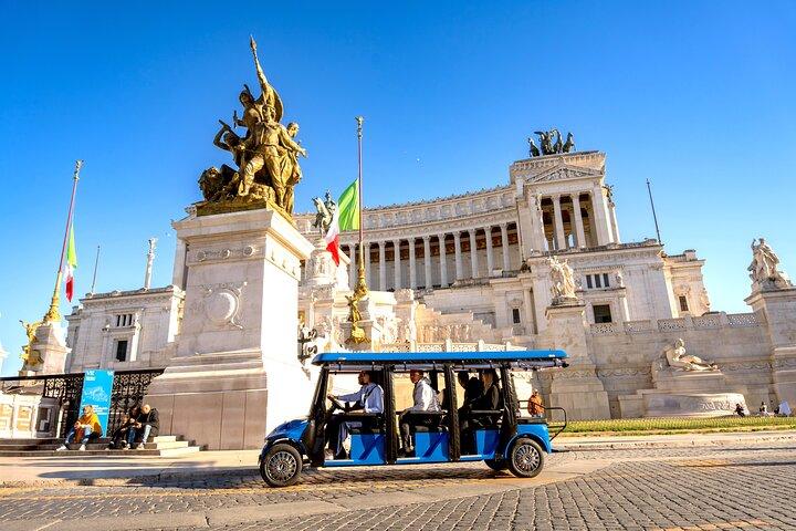 Tour in Golf Cart di Roma con Gelato