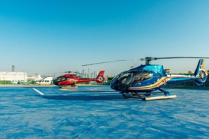 Excursão de helicóptero em Dubai