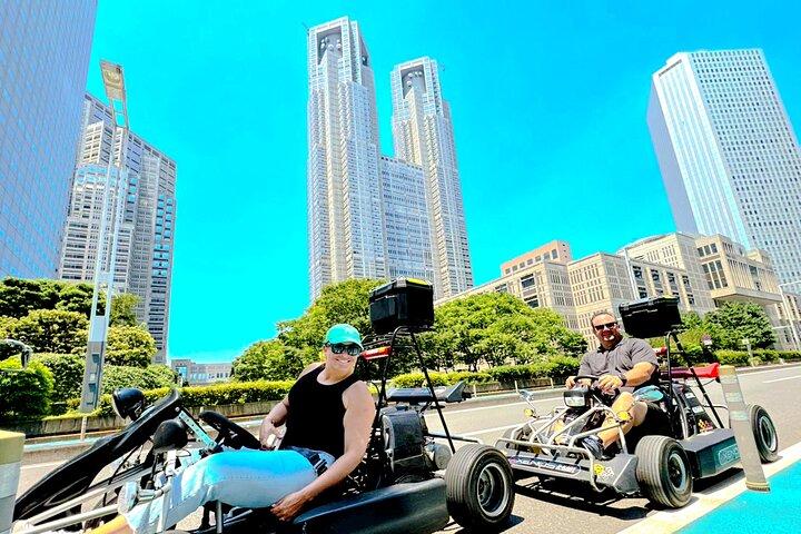 Ride gennem gaderne Shibuya og Sinjuku ved Go Kart