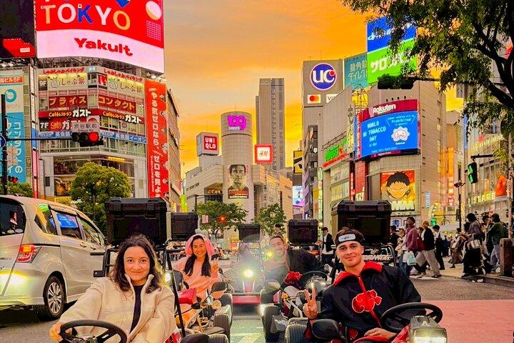 Passeie pelas ruas de Shibuya e Sinjuku por Go Kart