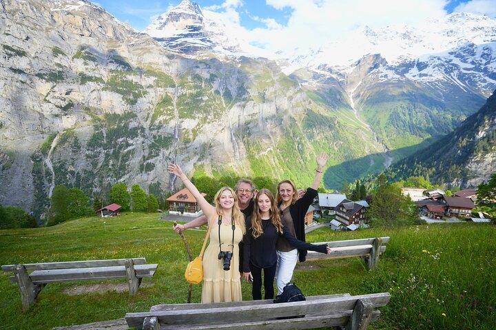Privédagtour naar Mürren, Lauterbrunnen of Grindelwald vanuit Zürich