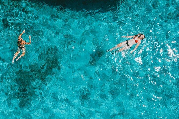 Vanuit Trogir & Split : Speedboottour van een halve dag met Blue Lagoon
