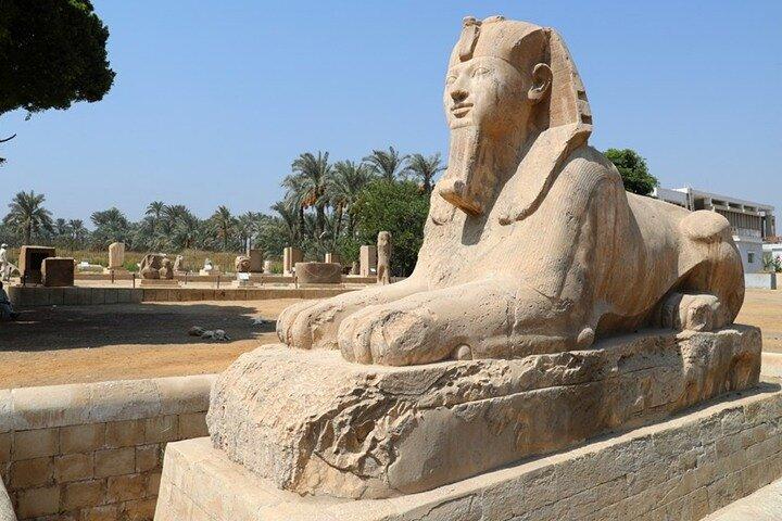 Excursion privée d'une journée : Saqqara, Memphis et Dahshur Pyramids