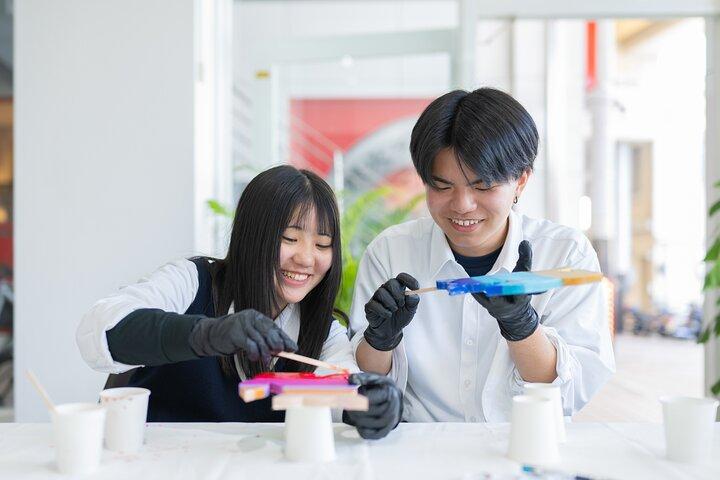 Okinawa Blue Wave Resin Konstklass i Naha | Upphämtning nästa dag