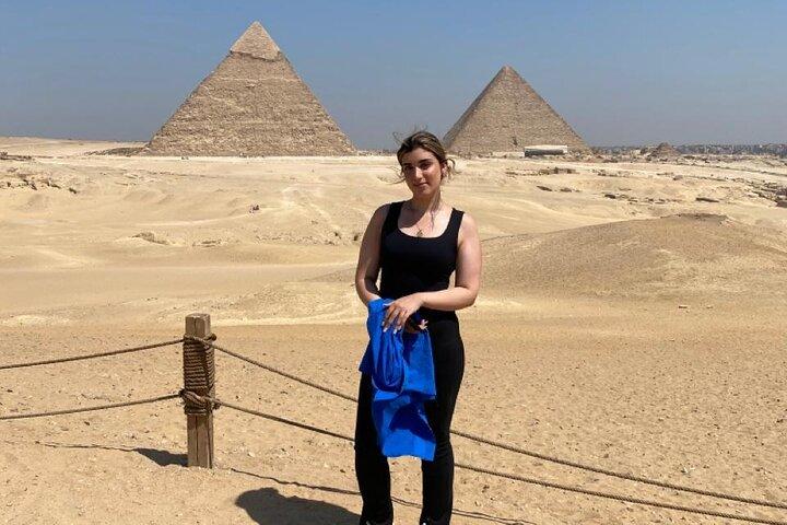 Tur till Giza Pyramiderna Sfinxen och Grand Egyptiska Museum