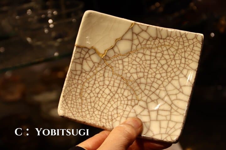 Pure Gold Authentic Kintsugi Ceramic Workshop with Master Artisan