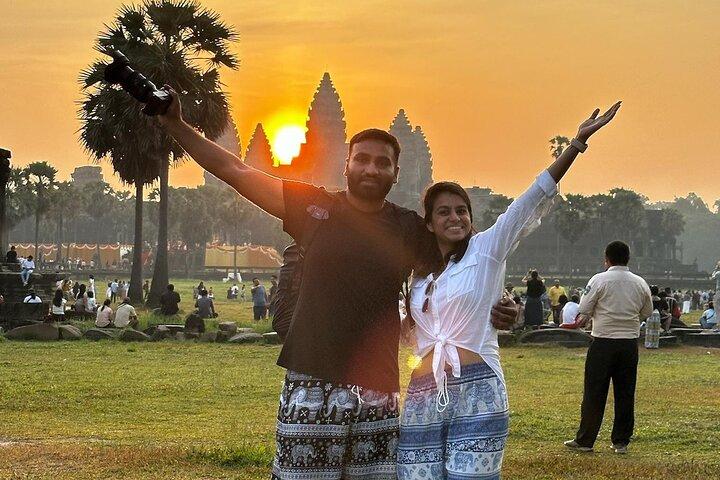 Angkor Wat 1 dagstur i privat bil med kvalificeret guide