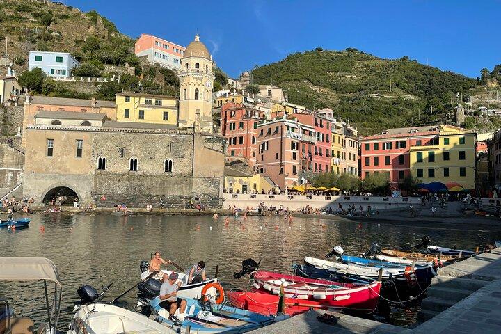 Classique Cinque Terre en Train ou Ferry au départ du port de croisière de La Spezia