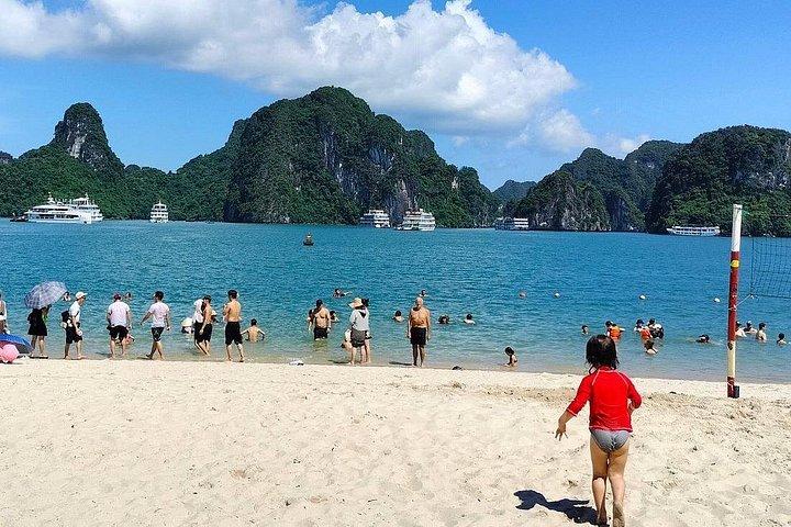 ハノイからの場合： アルカディ・ブティック・クルーズで行くハロン湾2日間ゲッタウェイ