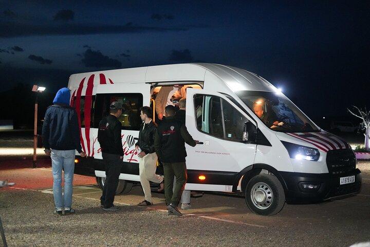 Giro in mongolfiera, trasferimenti, colazione e certificato