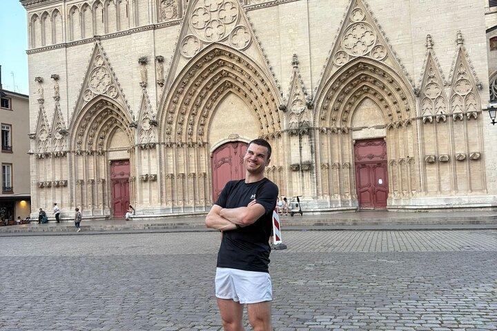 Lyon über Running Walking erkunden