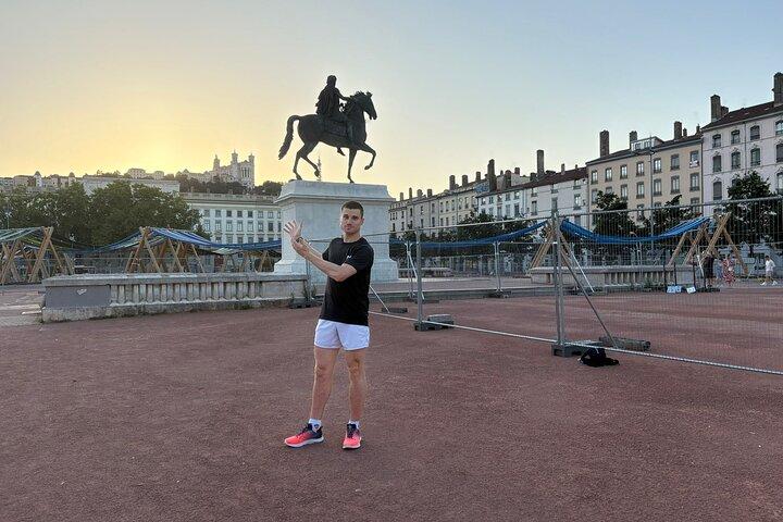 Lyon über Running Walking erkunden