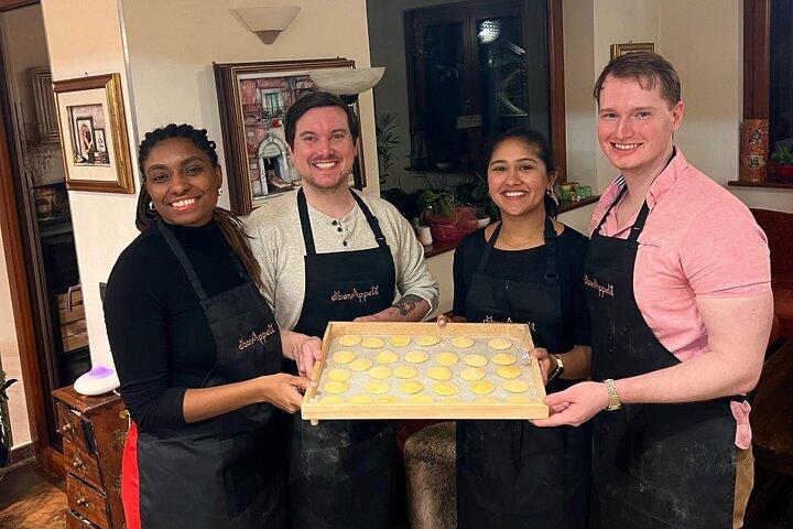 Clase de cocina vegana en un entorno mágico