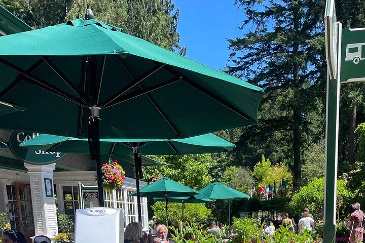 Privat transport til Butchart Gardens