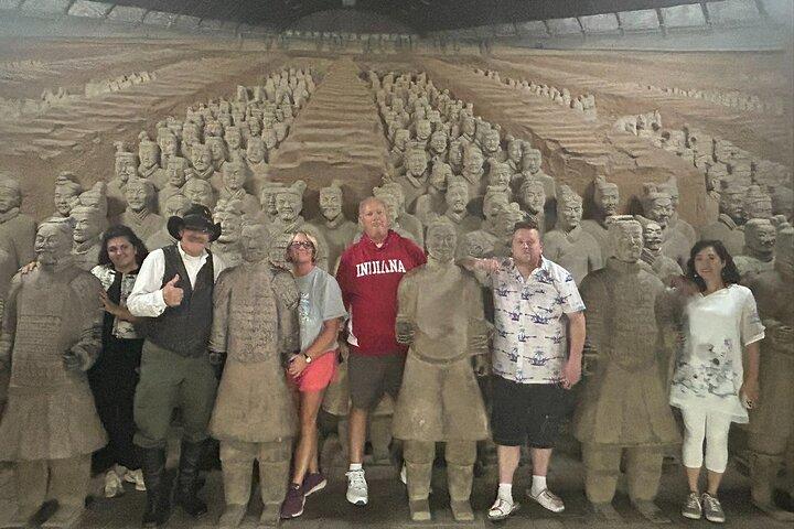 Amazing Mini Group Xian Day Tour til Terracotta Army, Pagoda