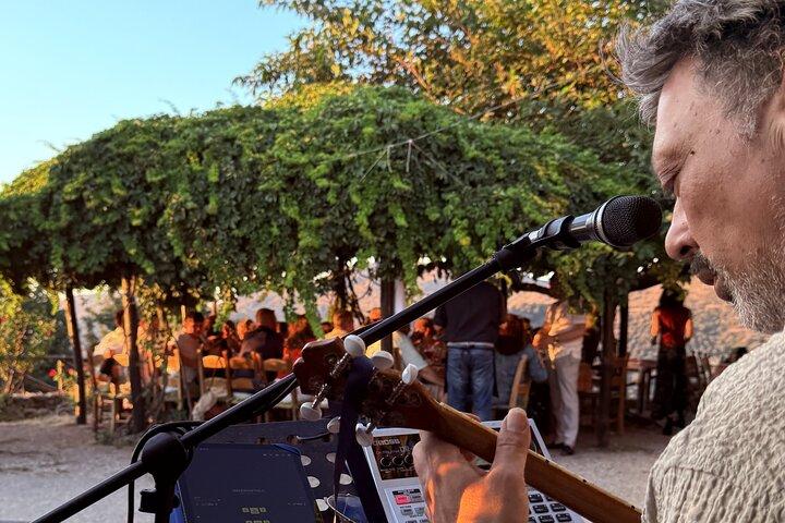 Kretenzische wijn- en dinertour bij zonsondergang in Chania
