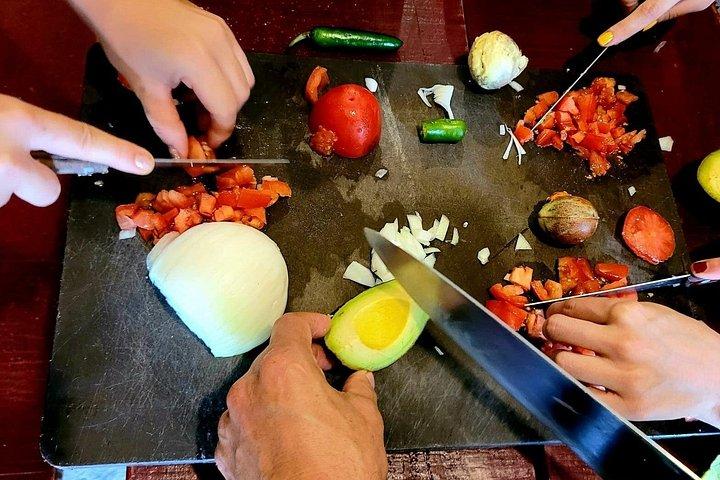 市場見学とメキシコ料理教室
