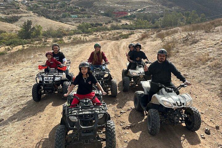 Ziplines / ATV'er i Rosarito / Paintball + Transport