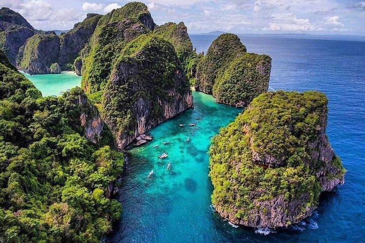 Tour en lancha rápida por las islas Phi Phi: Khai & Maya