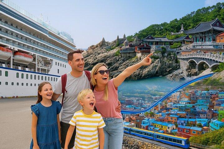 Busan Privé stadstour met taxi - Cruise Shore Excursion
