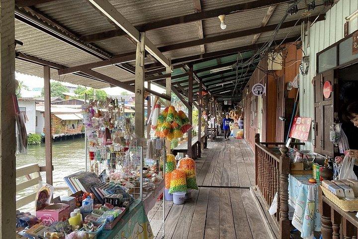 バンコクローカルカナルクルーズ＆EVボートで行くアーティストビレッジ